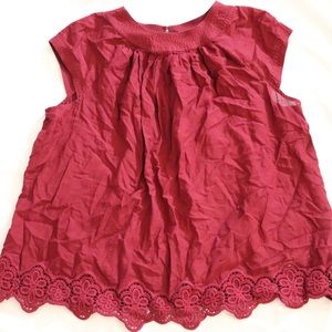 Red Madewell top